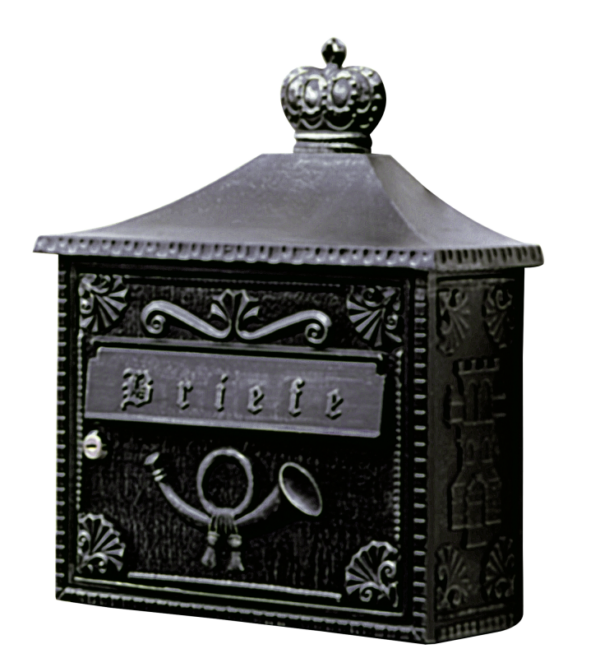 Mailbox Black-Silver Product Image Article 600700