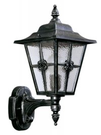 Wall lamp Black-Silver Product Image Article 601804