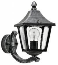 Wall lamp Black-Silver Product Image Article 601820
