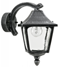 Wall lamp Black-Silver Product Image Article 601821