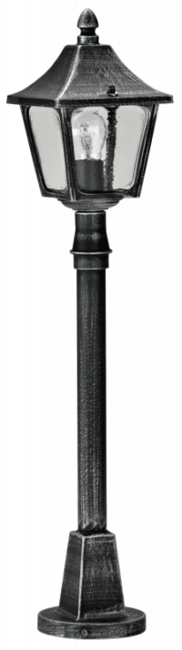 Wegeleuchte Schwarz-Silber Produktbild Artikel 604128