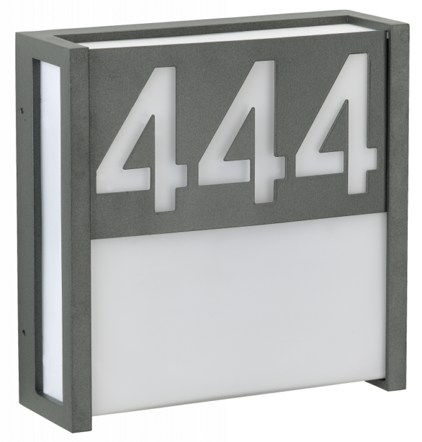 House number cover for 32 Anthracite Product Image Article 620032