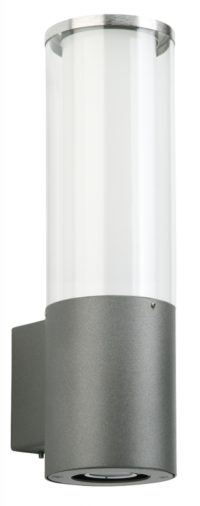 Wall light with additional bottom light Anthracite Product Image Article 620321