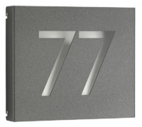 House number light Anthracite Product Image Article 626004