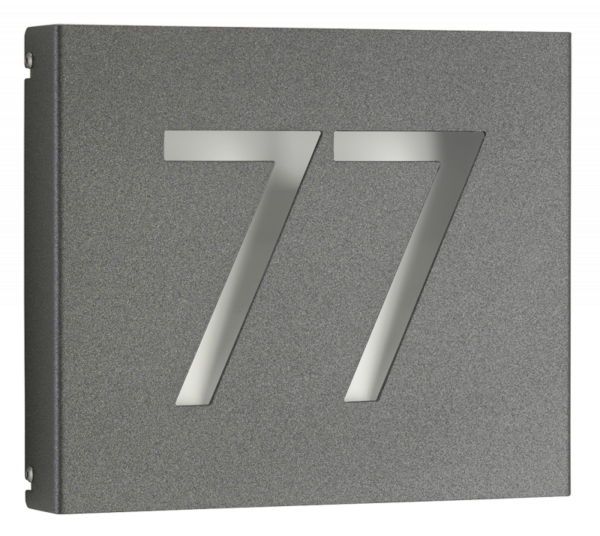 House number light Anthracite Product Image Article 626004