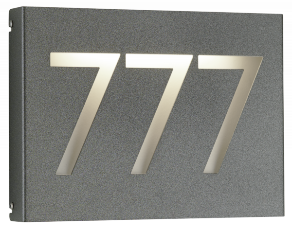 House number light Anthracite Product image Article 626005