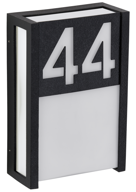 House number cover for 31 Black Produktbild Article 660031