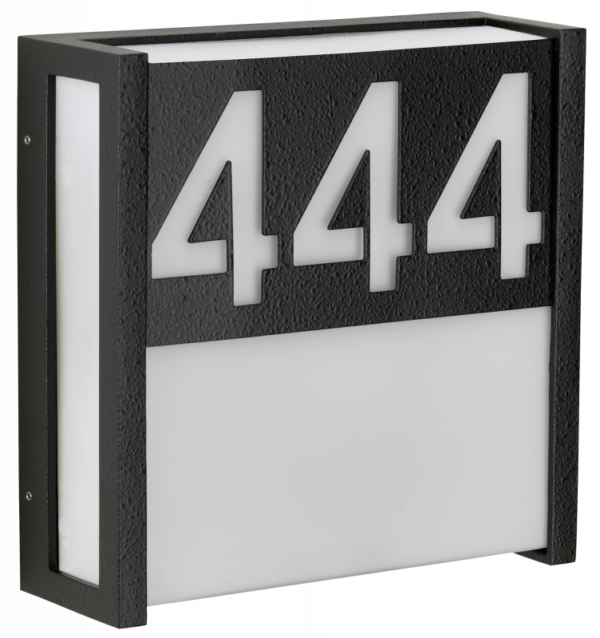 Hausnummer-Blende zu 32 Schwarz Produktbild Artikel 660032