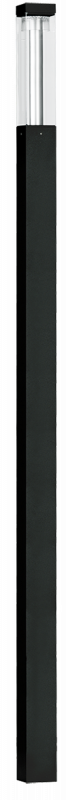 Light column 180 degrees asymmetrical Black Product Image Article 660868