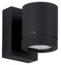Wall floodlight Black Product Image Article 662193