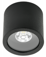 Surface mounted ceiling spotlight Black Product Image Article 662319