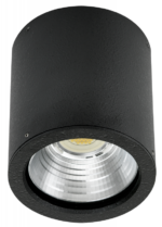 Surface mounted ceiling spotlight Black Product Image Article 662380