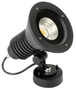 Wall floodlight Black Product Image Article 662381