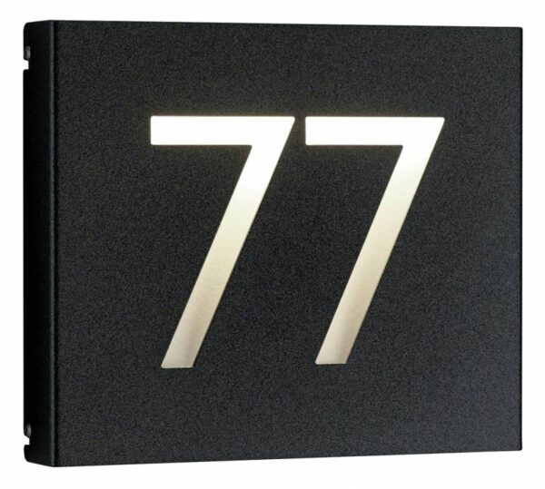 House number light Black Product Image Article 666004