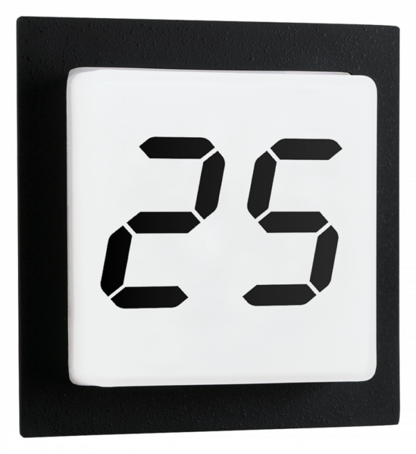 House number light Black Product Image Article 666319