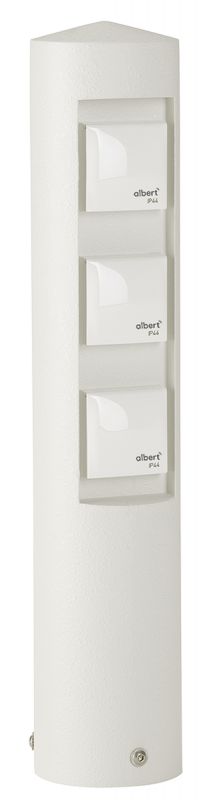 Socket column, 3-fold equipment White Product image Article 682102