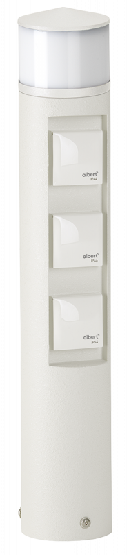 Socket column with light White Product Image Article 682202