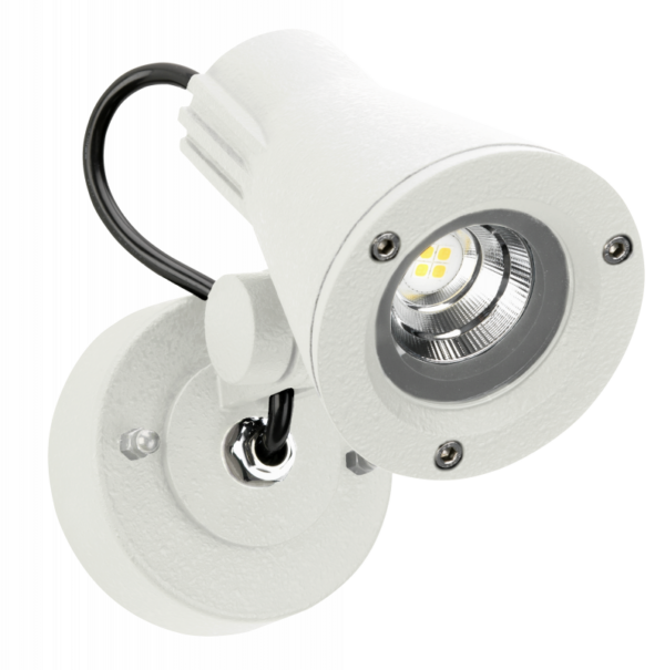 Wall floodlight White Product Image Article 682353