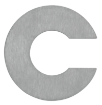 House number c Stainless steel Product Image Article 690932