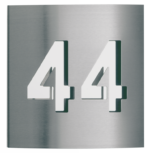 House number 2 digits Stainless steel Product Image Article 690976