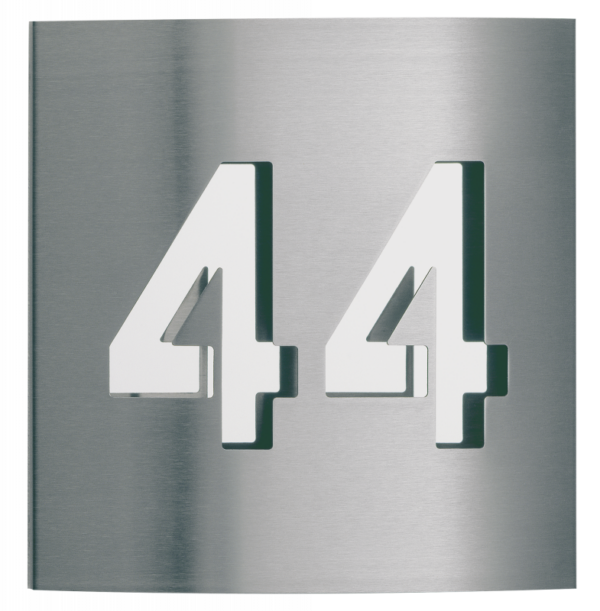 House number 2 digits Stainless steel Product Image Article 690976