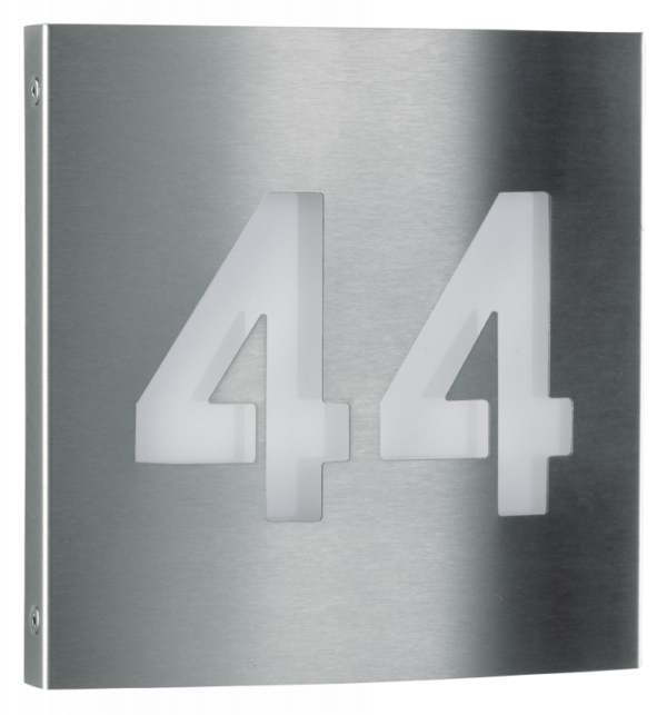 House number light Stainless steel Product image Article 696008