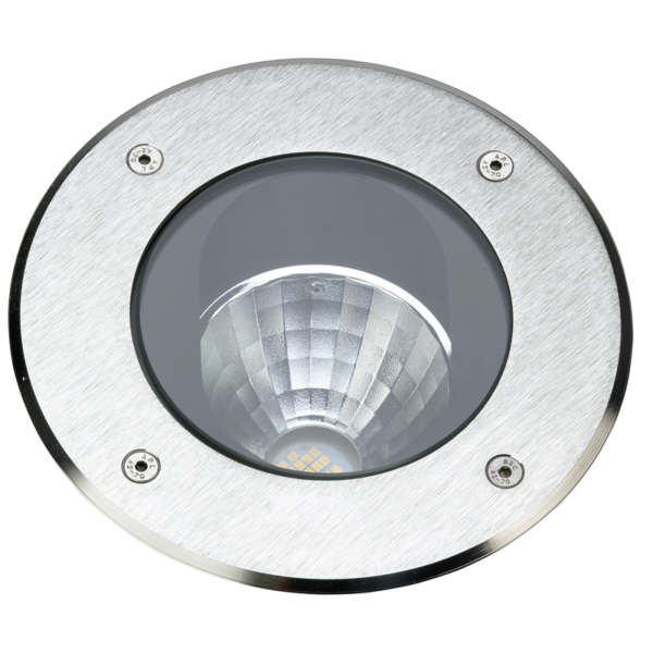 Ground recessed spotlight Silver Product Image Article 692326