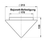 Opalglas matt, Kegelform spitz Sonstige Produktbild Artikel 90210100