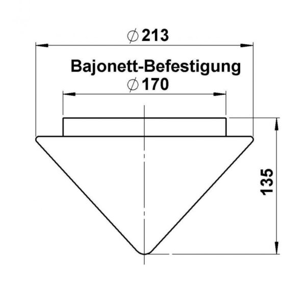 Opalglas matt, Kegelform spitz Sonstige Produktbild Artikel 90210100