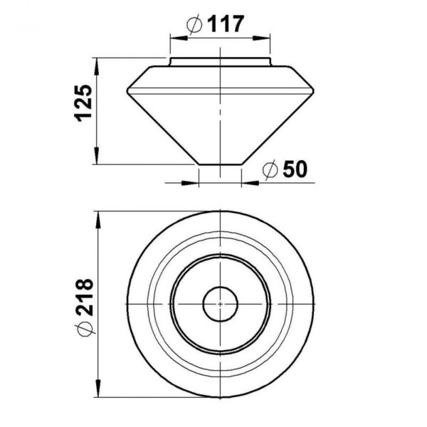 Glas, opal matt Sonstige Produktbild Artikel 90210132