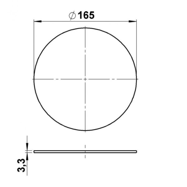 borosilicate glass round disc Other Product Image Article 90220155