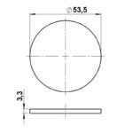 borosilicate round discs Other Product Image Article 90220165