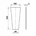 set of washers (6 pieces) Other Product Image Article 90220182