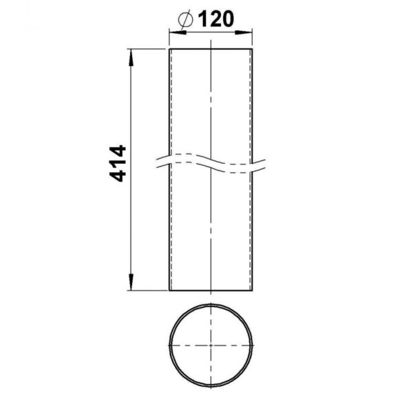 acrylic clear 120 x 3, 414 mm Other Product Image Article 10260230