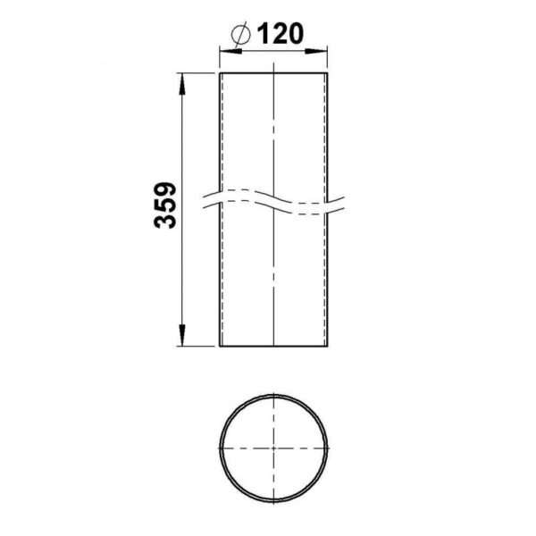 acrylic clear 120 x 3, 359 mm Other Product Image Article 10260235