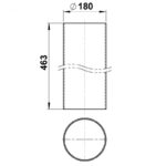 Acryl 180 x 4 mm, 463 mm Sonstige Produktbild Artikel 10260250