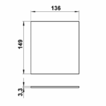 borosilicate glass, clear Other Product Image Article 90220320