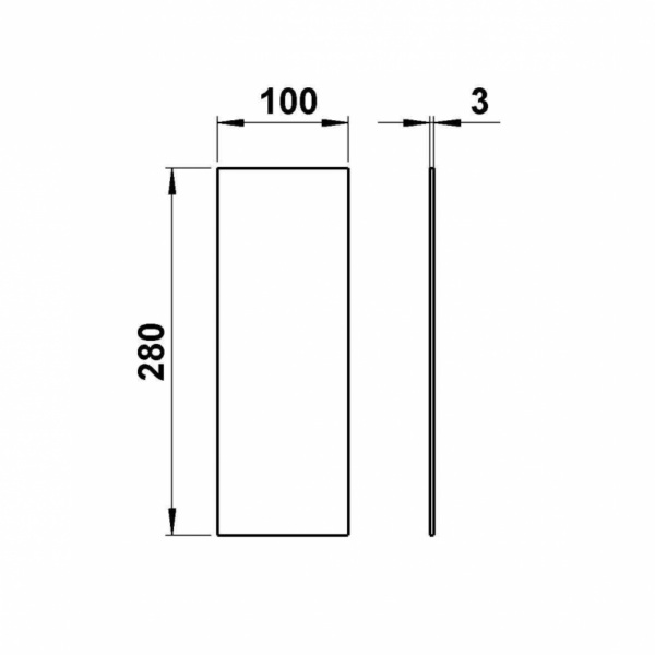 Plexiglaseinsatz Sonstige Produktbild Artikel 90270330