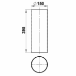 acrylic,150 x 3 mm, 395 mm Other Product Image Article 10260400