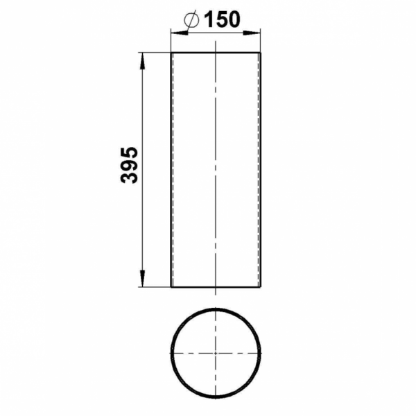 Acryl,150 x 3 mm, 395 mm Sonstige Produktbild Artikel 10260400