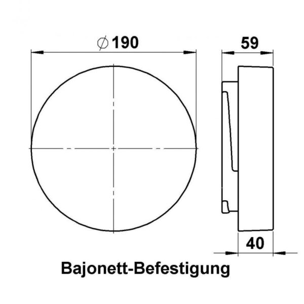 Opalglas matt d = 190 mm Sonstige Produktbild Artikel 90210410