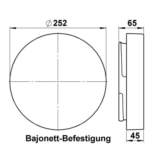 Opalglas matt d = 250 mm Sonstige Produktbild Artikel 90210411