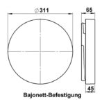 Opalglas matt d = 310mm Sonstige Produktbild Artikel 90210412