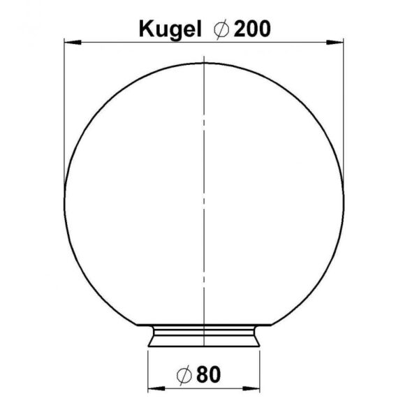 Glaskugel opal Sonstige Produktbild Artikel 90210043