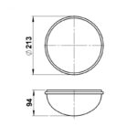 Glas rund, opal Sonstige Produktbild Artikel 90210063