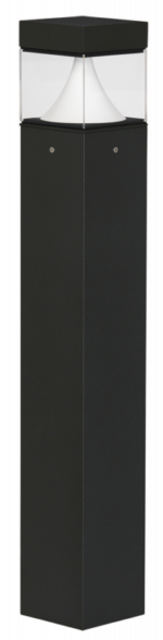 Bollard luminaire, 360 degrees, indirect symmetrical Black Product Image Article 663075