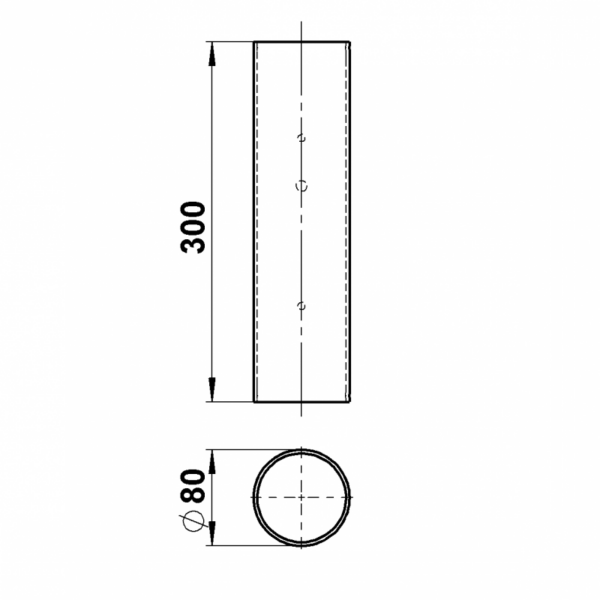 Acryl satiniert, 300 mm Sonstige Produktbild Artikel 10260270