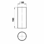 Acryl satiniert 190 mm Sonstige Produktbild Artikel 10260371