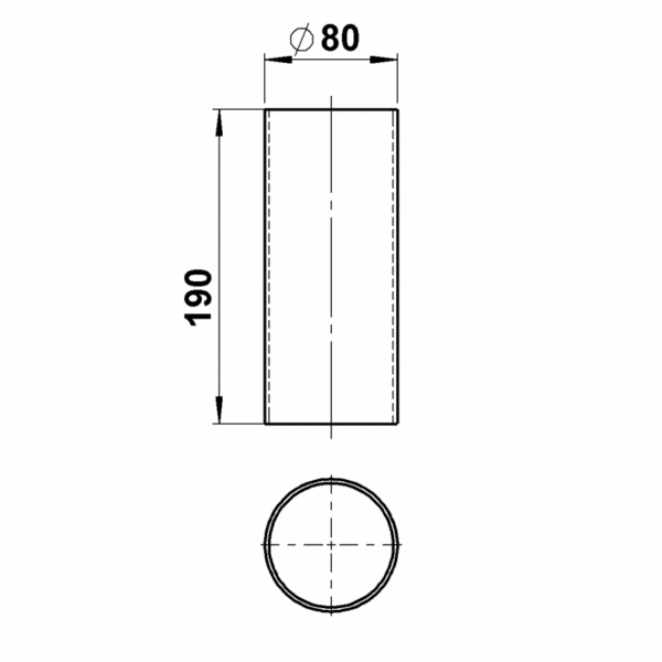 Acryl satiniert 190 mm Sonstige Produktbild Artikel 10260371