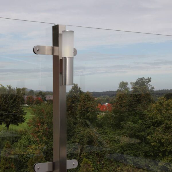 Wall light Stainless steel Milieu picture Article 690214